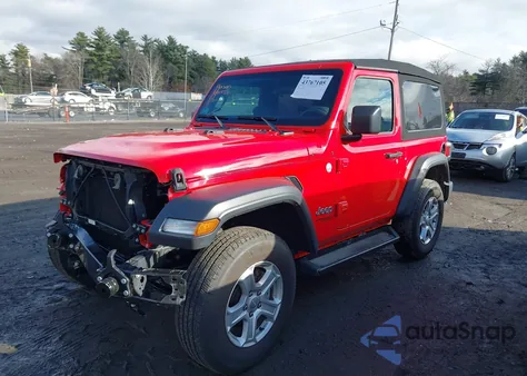 2020 Jeep Wrangler Sport S 4X4 z USA, uszkodzony, nr VIN 1C4GJXAG1LW284336